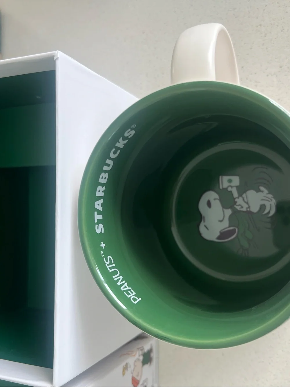 Brand new Peanuts x Starbucks collectible mug